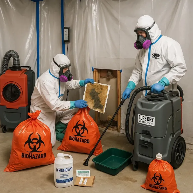 Contaminated Water Handling Protocols process in Cohoe, AK